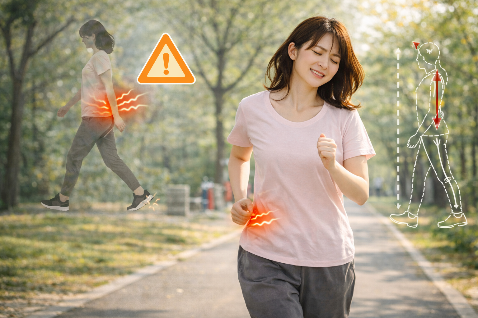 腰痛改善にウォーキングは効果ある？正しい歩き方を解説